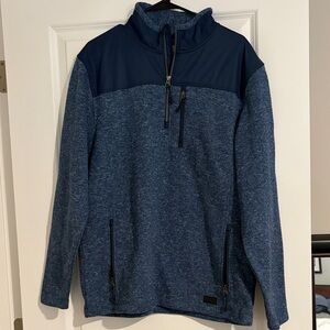 Ascend Blue Heather Quarter-Zip Pullover